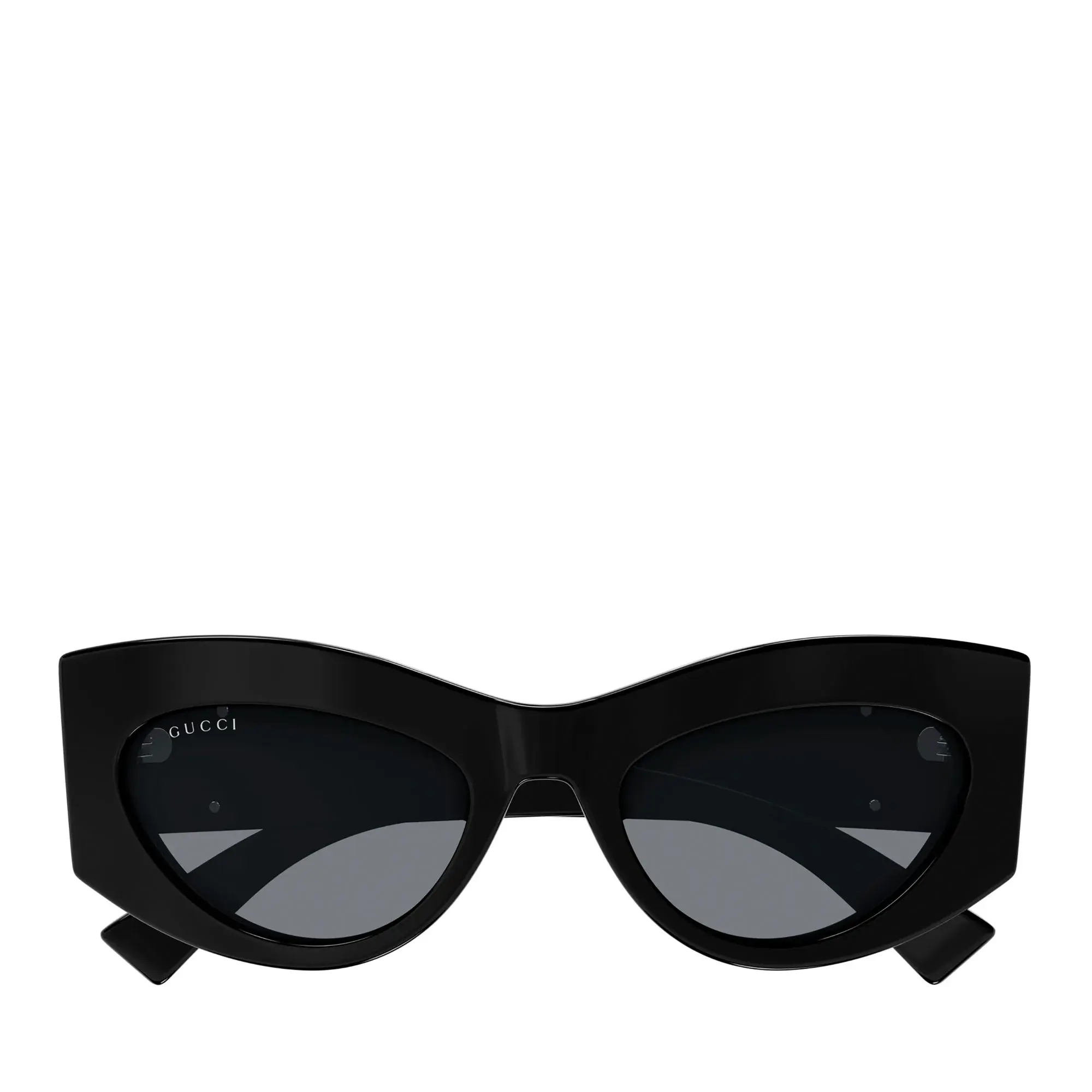 Ovale Sonnenbrille mit dickem Rahmen