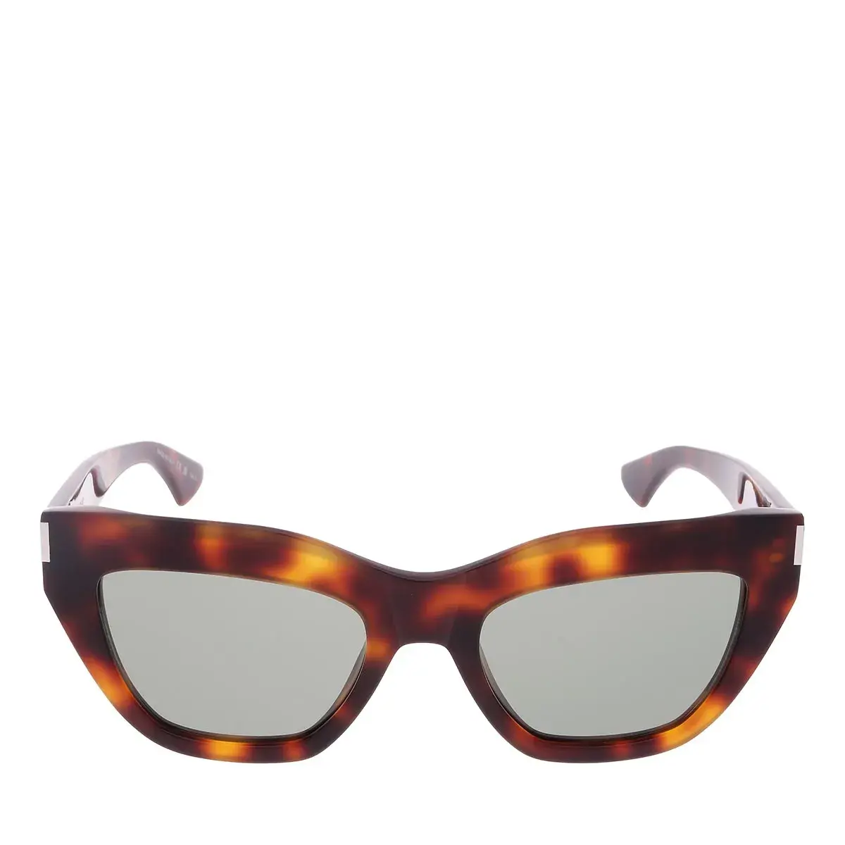 Eckige Schildpatt Cat-Eye Sonnenbrille