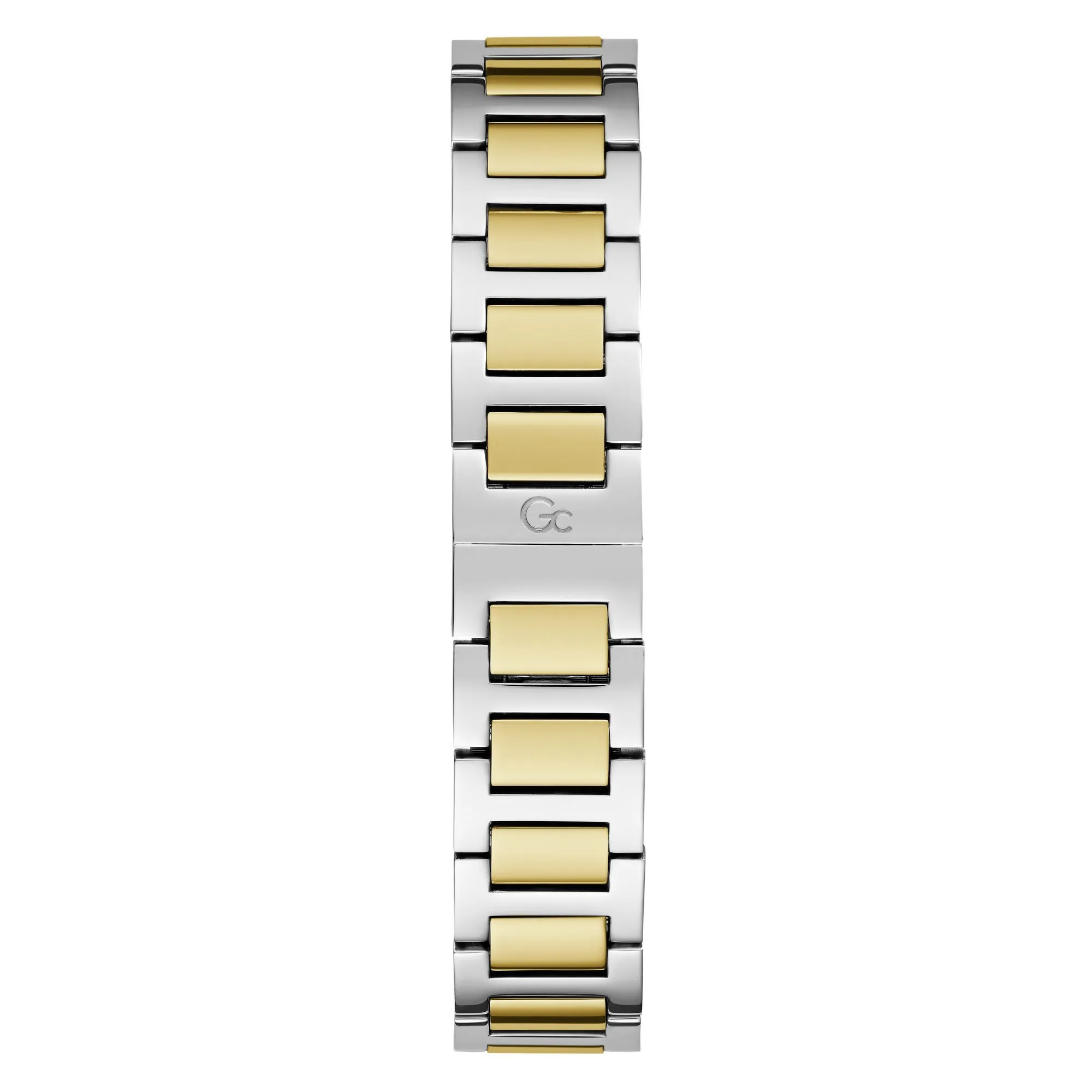 Elegante grün-goldene Uhr