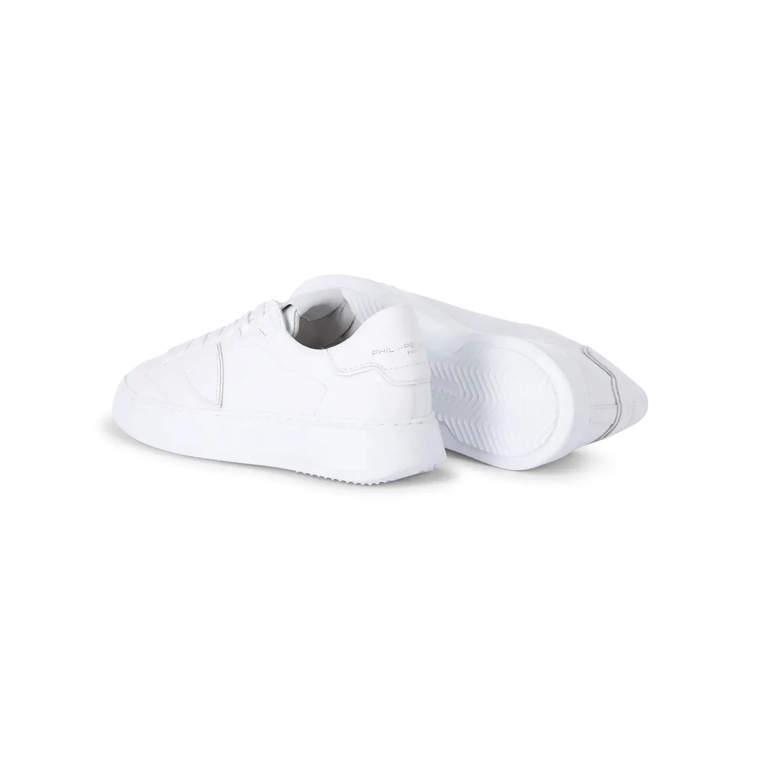 Minimalistische Leder Low-Top Sneakers
