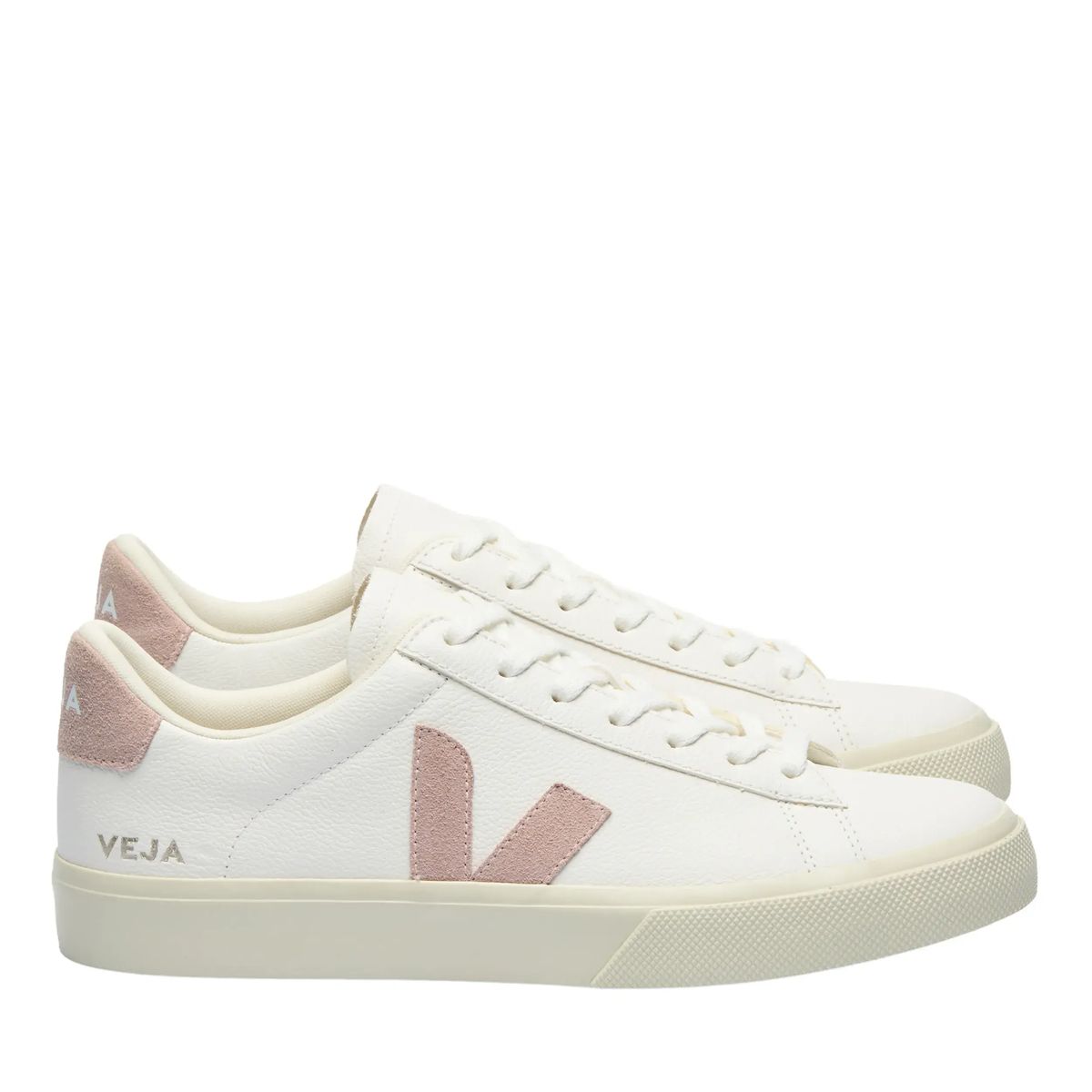 Schlichte Leder-Sneakers mit Wildleder-Akzenten