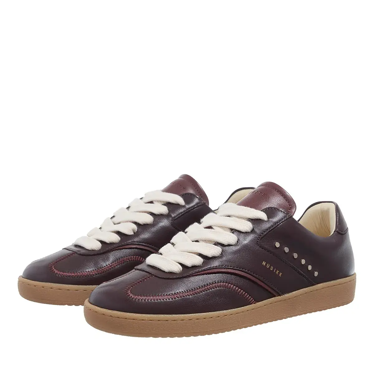 Leder-Sneaker mit niedrigem Schaft