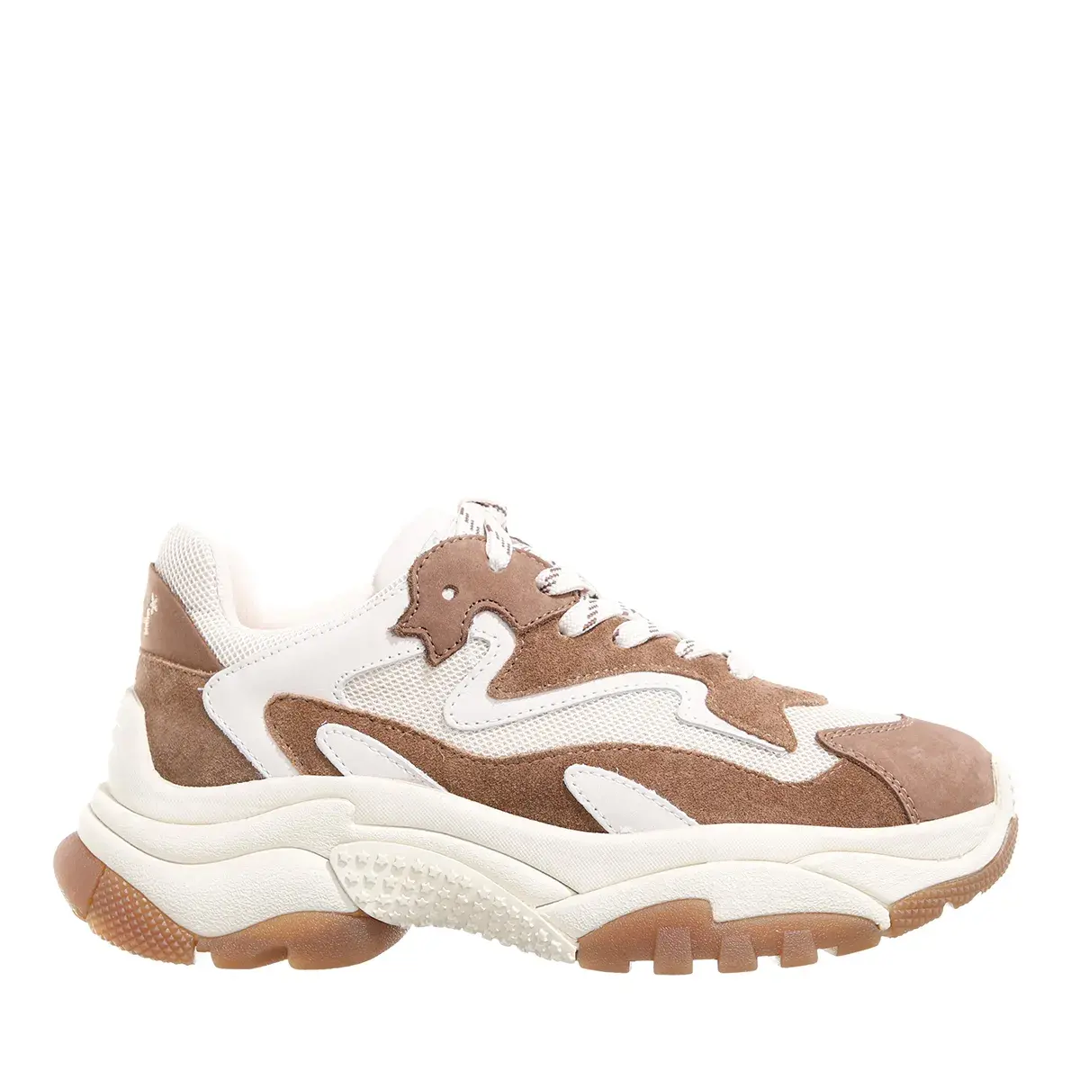 Beige Klobiger Low-Top Sneaker