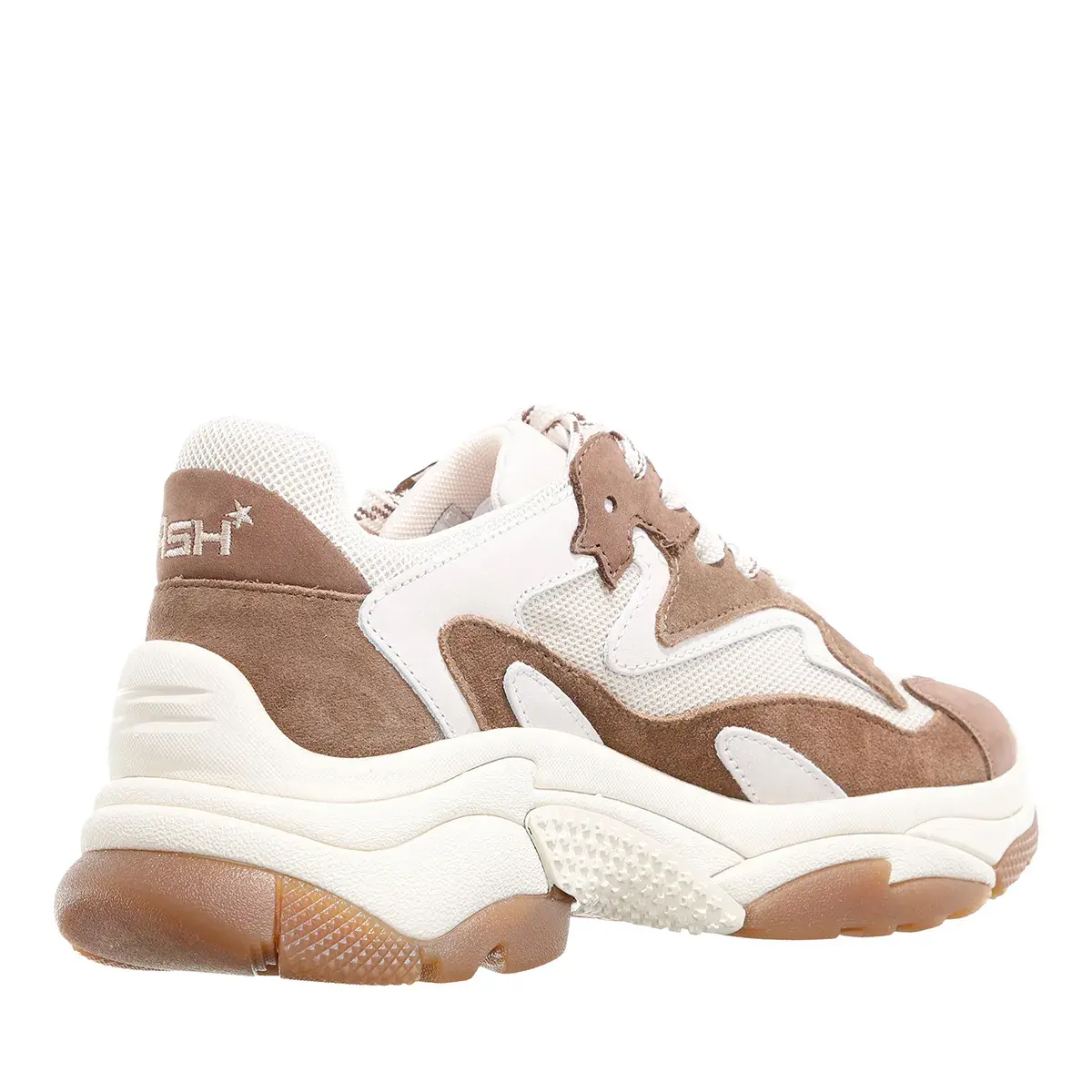 Beige Klobiger Low-Top Sneaker