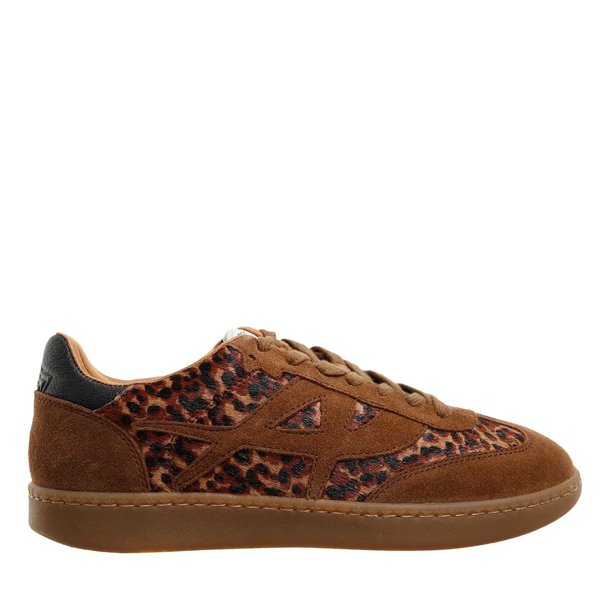 Low-Top Sneaker mit Leopardenmuster