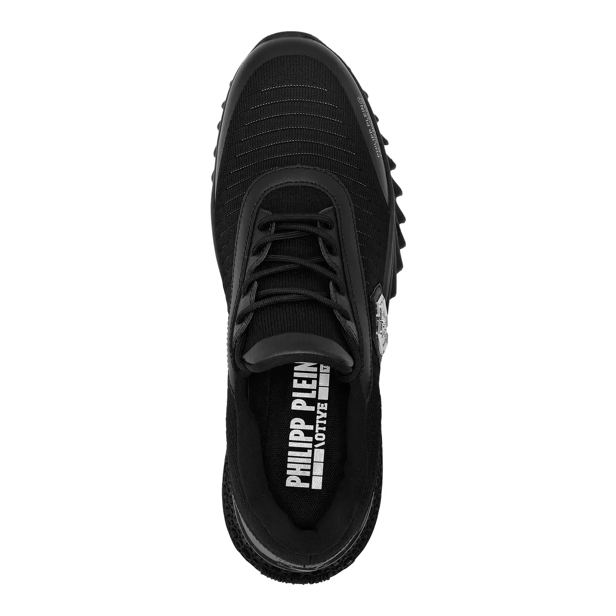 Runner Sneaker mit Hexagon-Detail