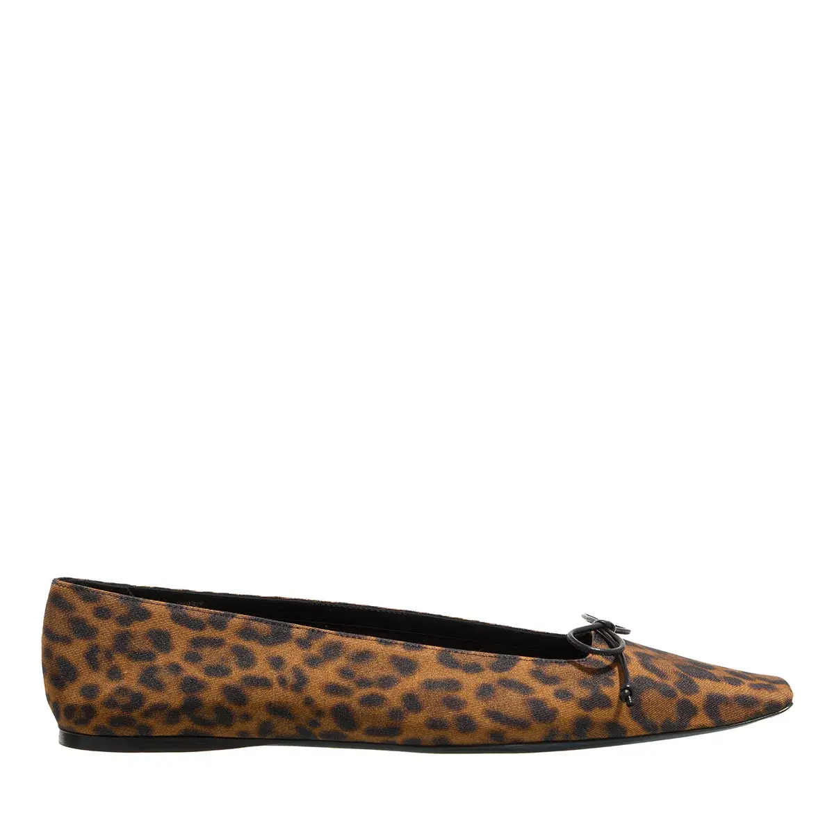 Ballerinas mit Leopardenmuster und spitzer Zehenpartie