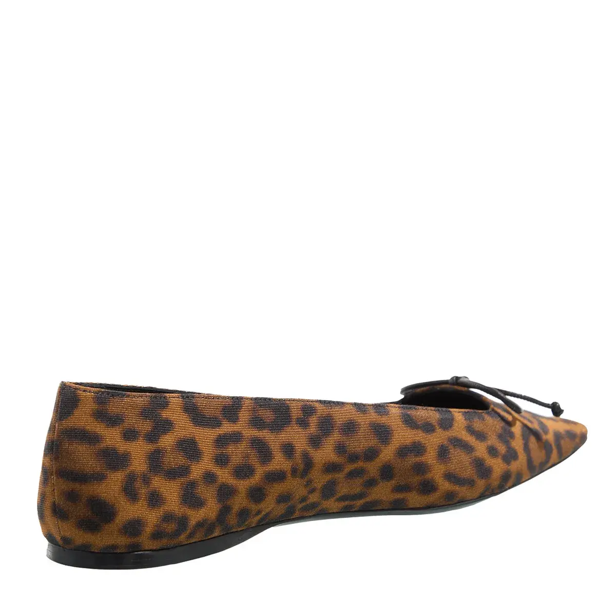 Ballerinas mit Leopardenmuster und spitzer Zehenpartie