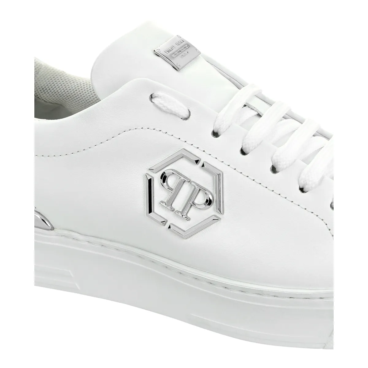 Leder Low-Top Mode Sneaker