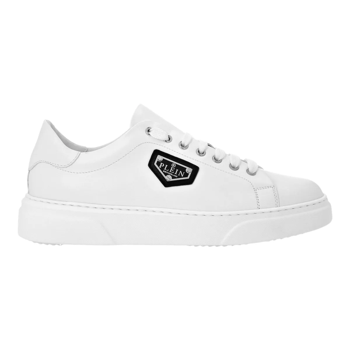 Leder-Sneaker Low-Top