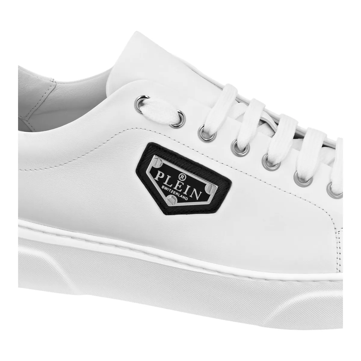Leder-Sneaker Low-Top