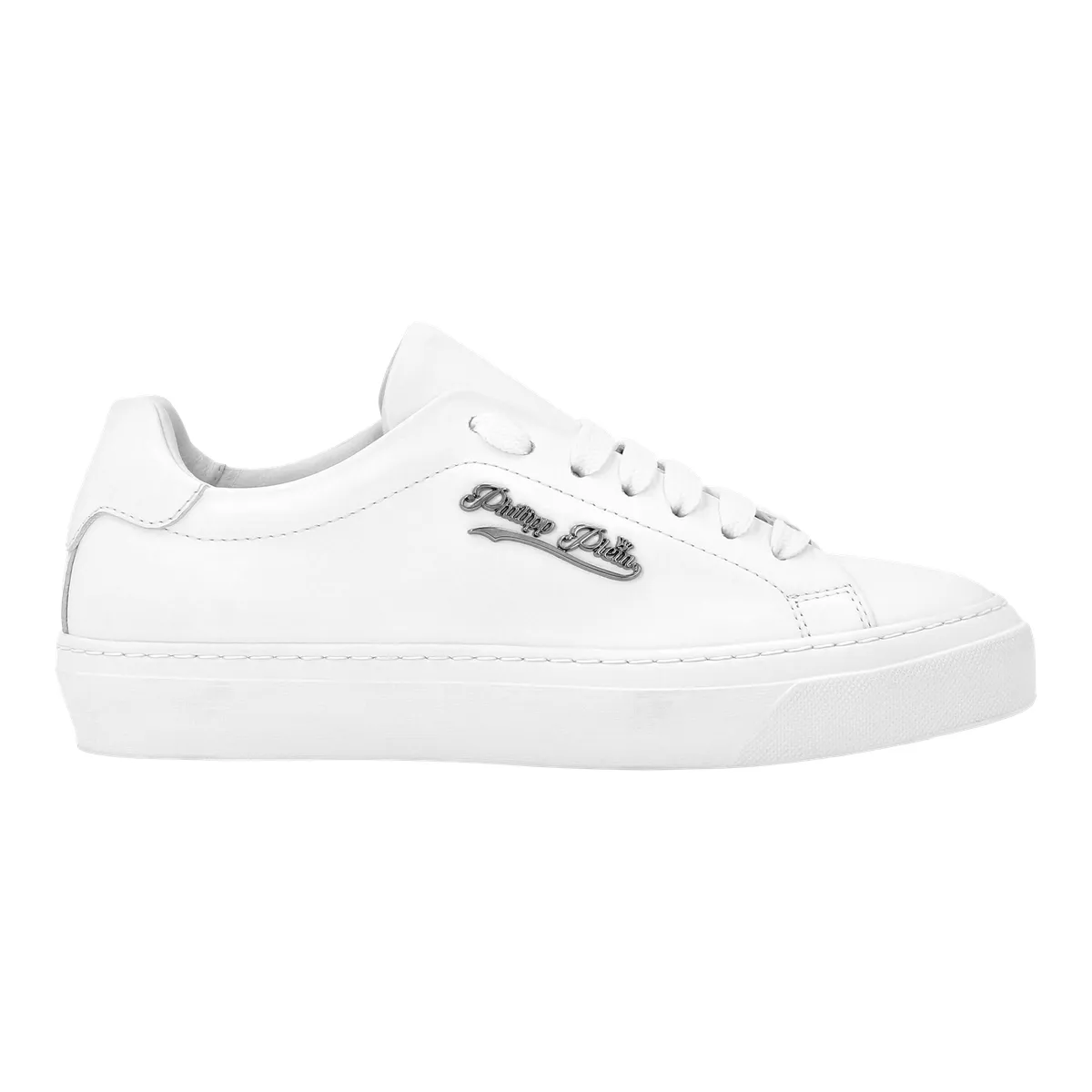 Minimalistische Low-Top-Leder-Sneakers
