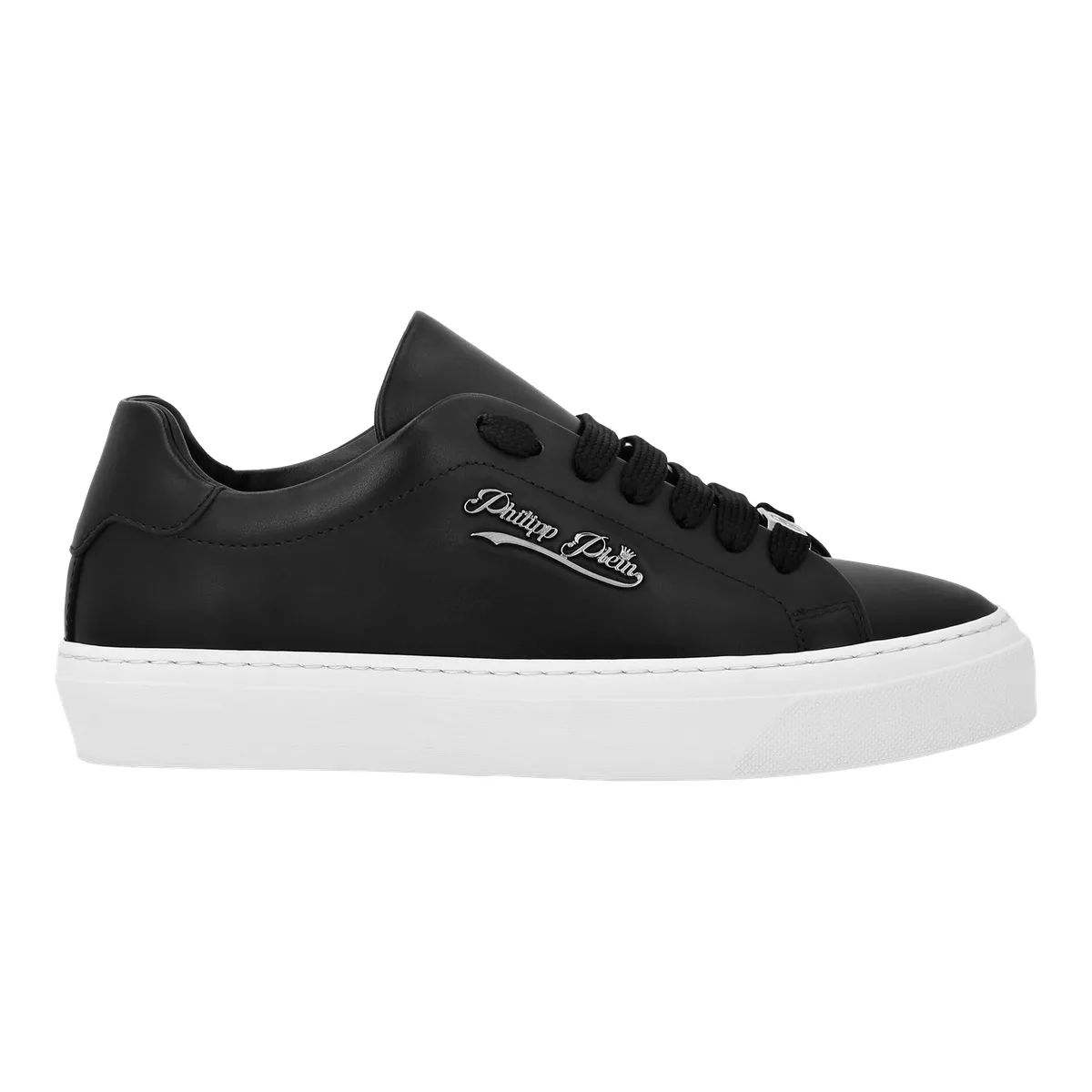 Signatur Leder-Sneakers