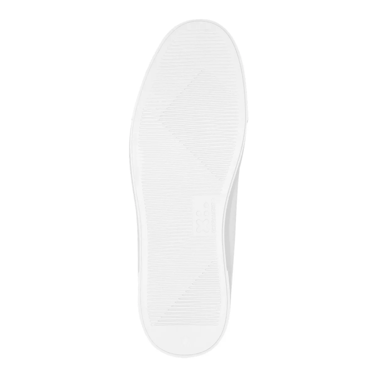 Weisser Leder Low-Top Mode Sneaker
