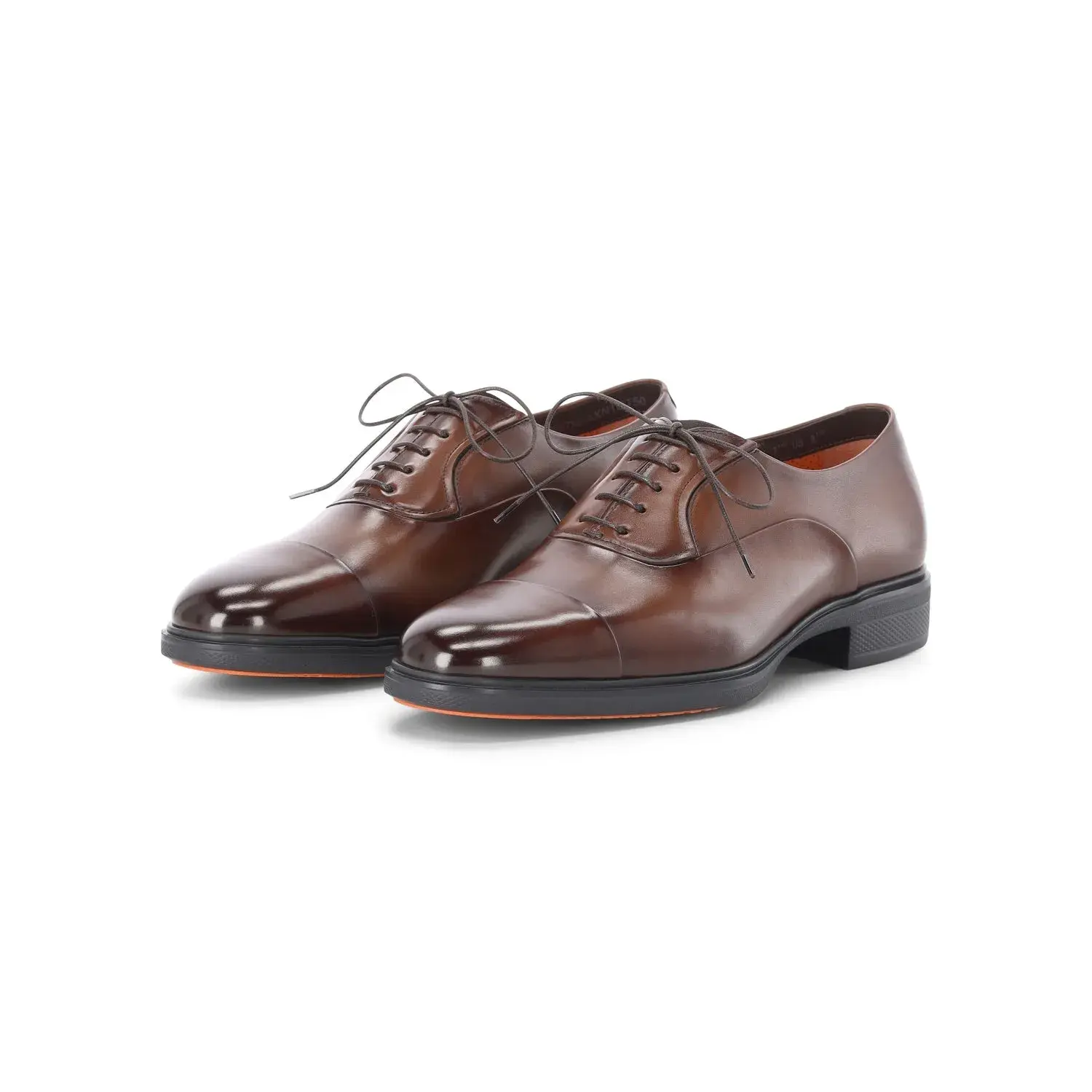 Elegante Cap-Toe Oxford Lederschuhe