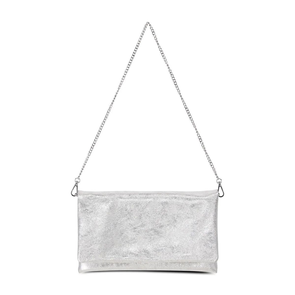 Clutch mit Metallic-Finish und Kettenriemen