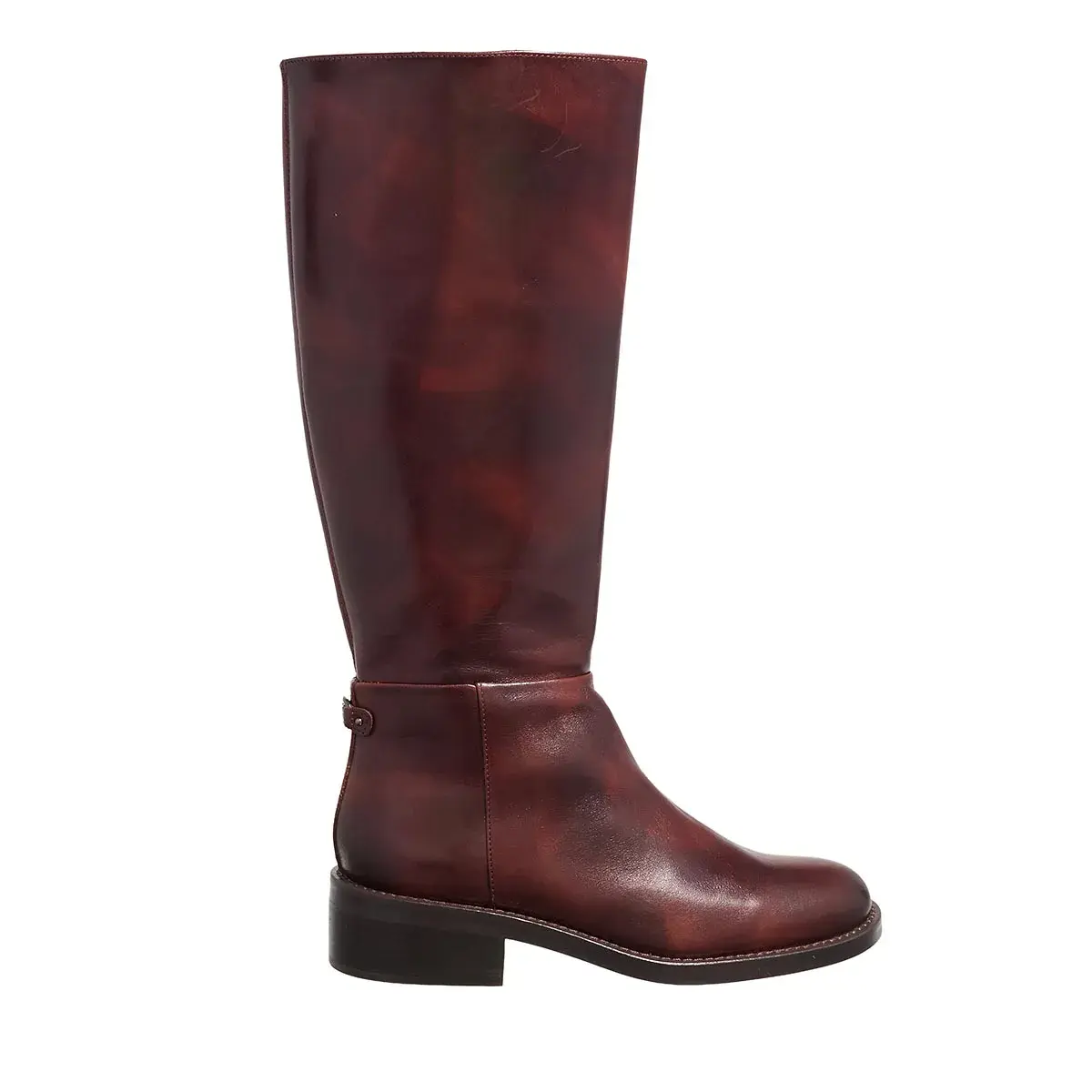 Zeitlose Kniehohe Lederstiefel