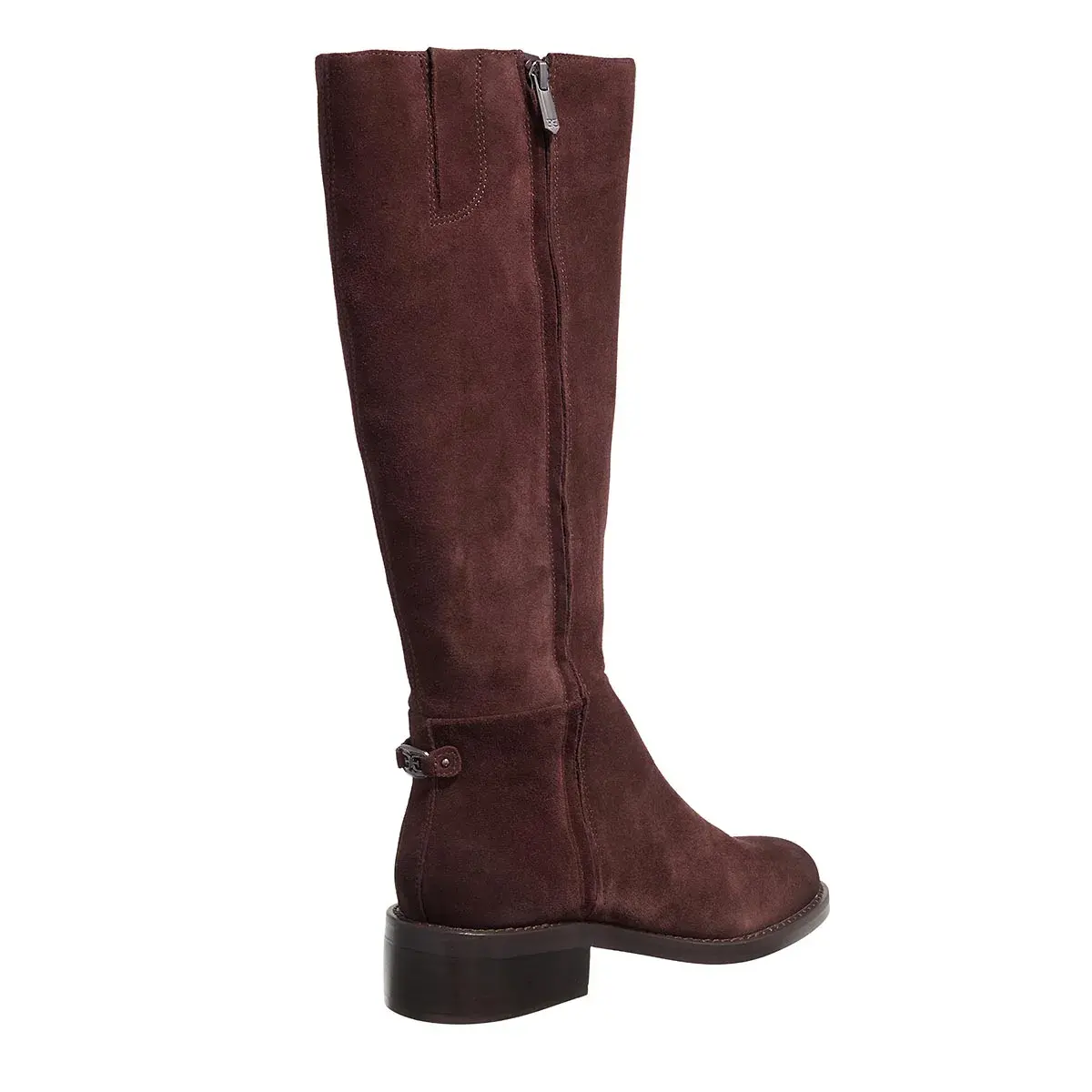 Braune Wildleder Kniehohe Stiefel