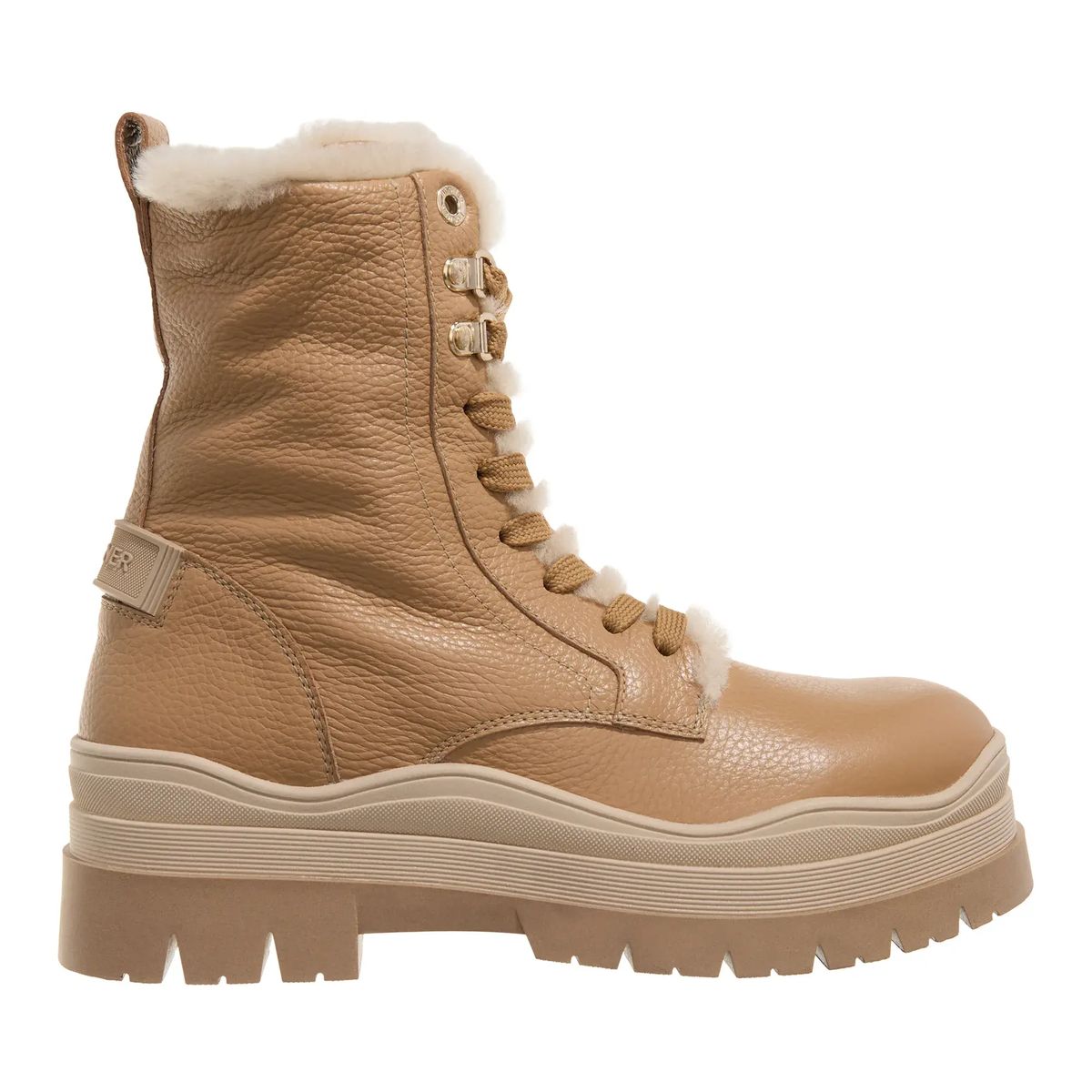 Schnürstiefel Winterstiefel aus Leder
