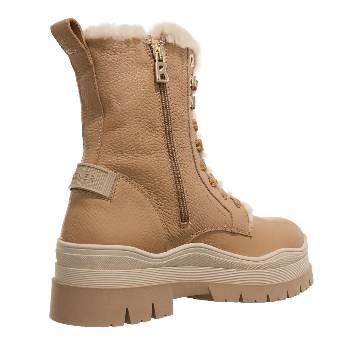 Schnürstiefel Winterstiefel aus Leder