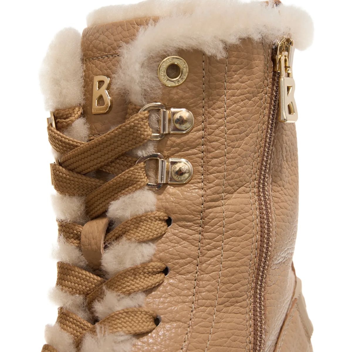 Schnürstiefel Winterstiefel aus Leder