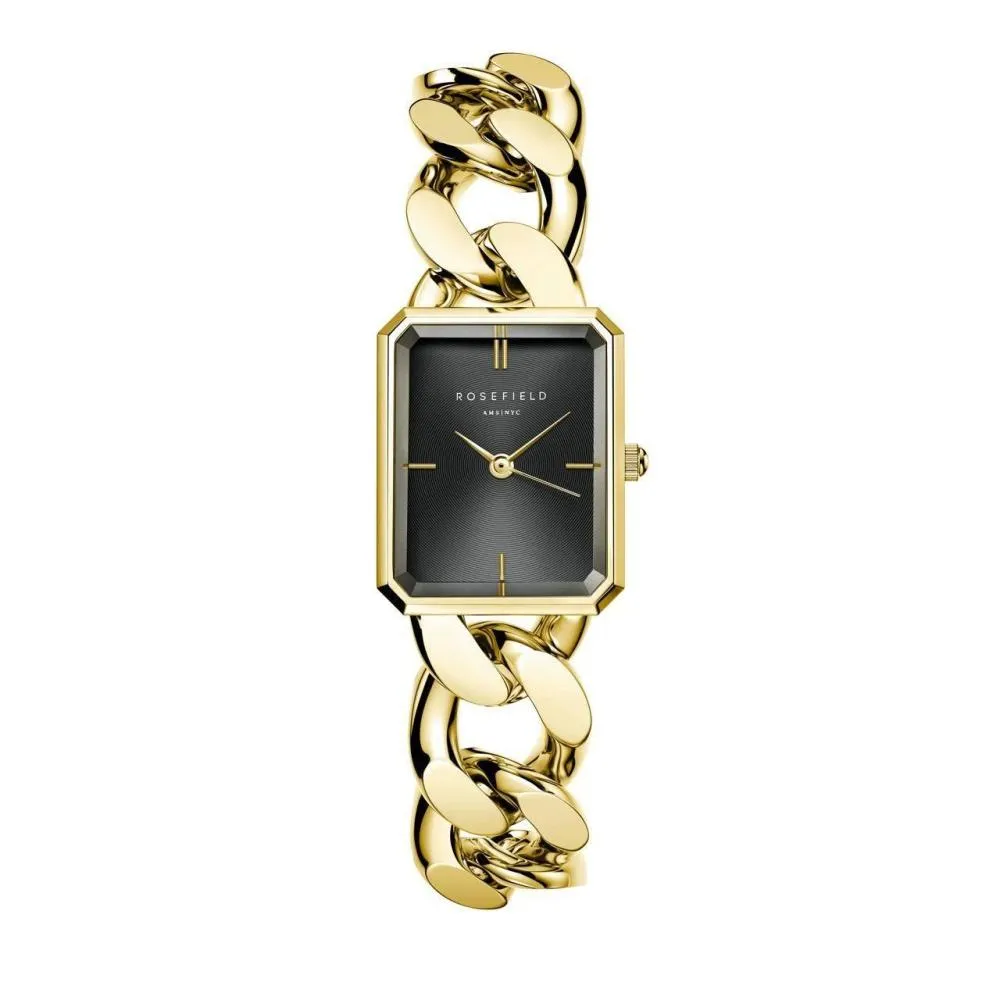 Octagon XS Gold Kettenuhr