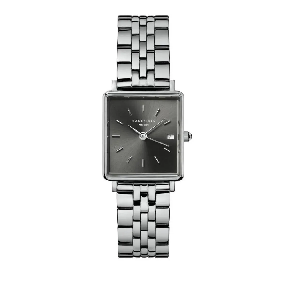 Boxy XS Silberfarbene Damenuhr