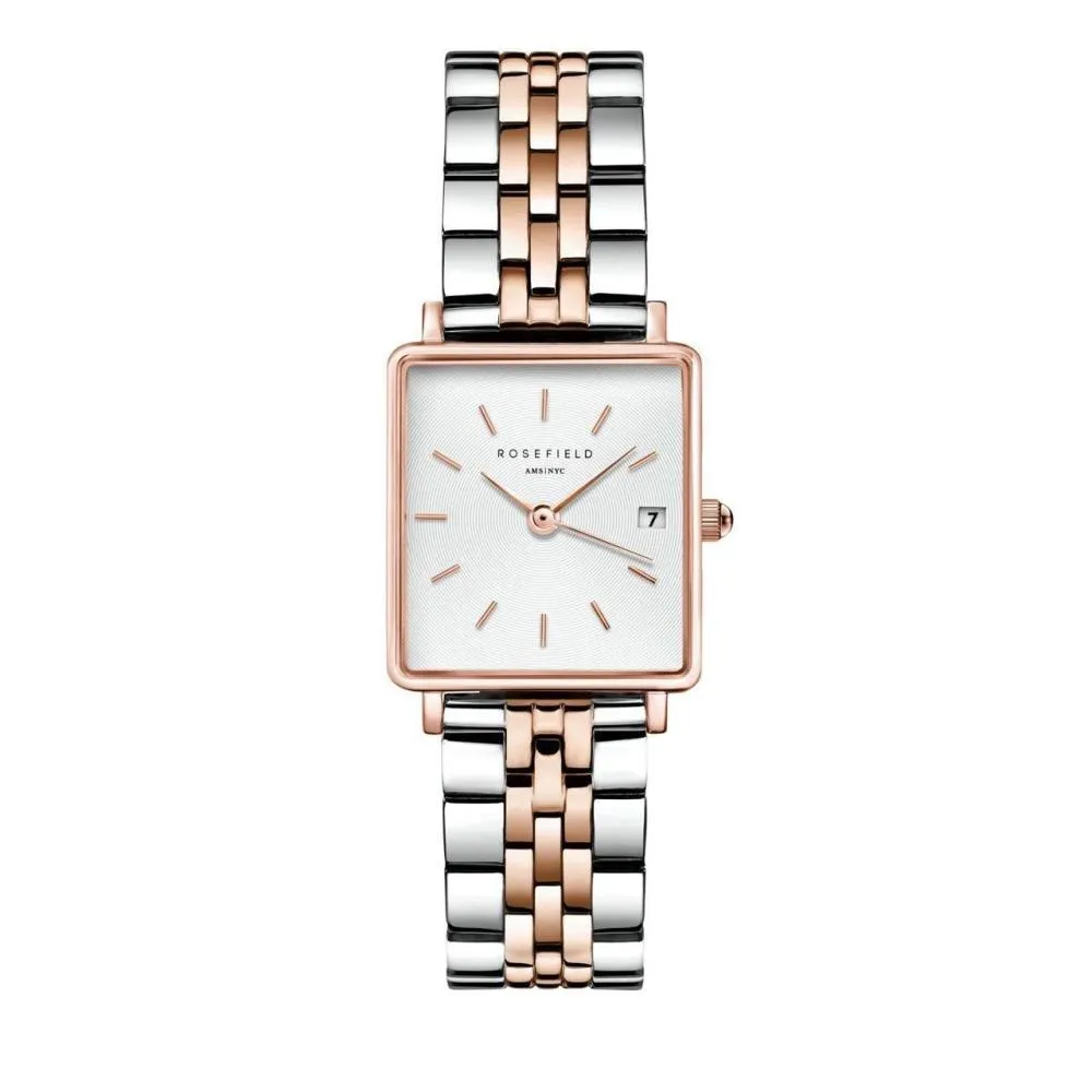 Boxy XS Zweifarbige Armbanduhr