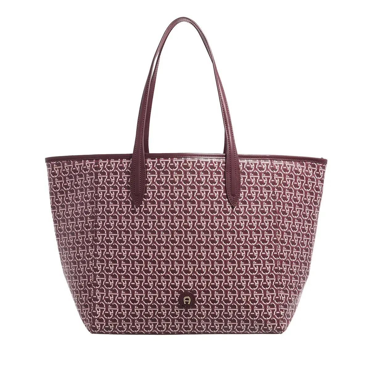 Shopper-Tragetasche mit Print