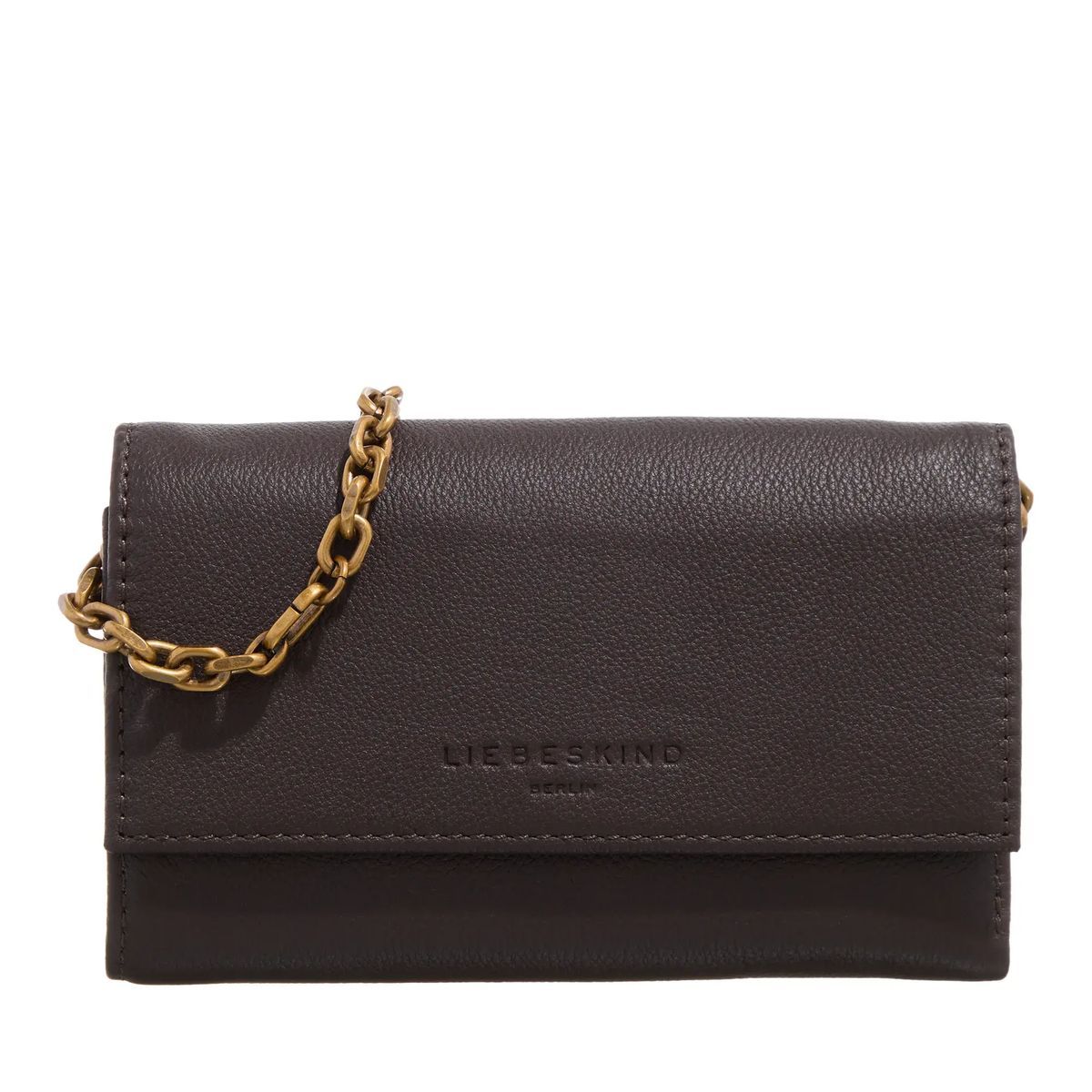 Elegantes Portemonnaie mit Lederkette