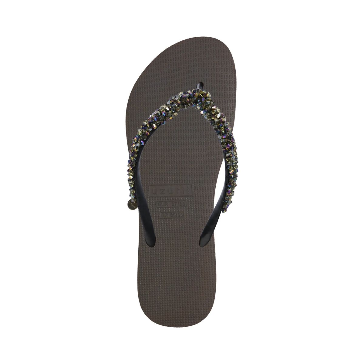 Flip-Flop-Sandalen mit Perlenriemen