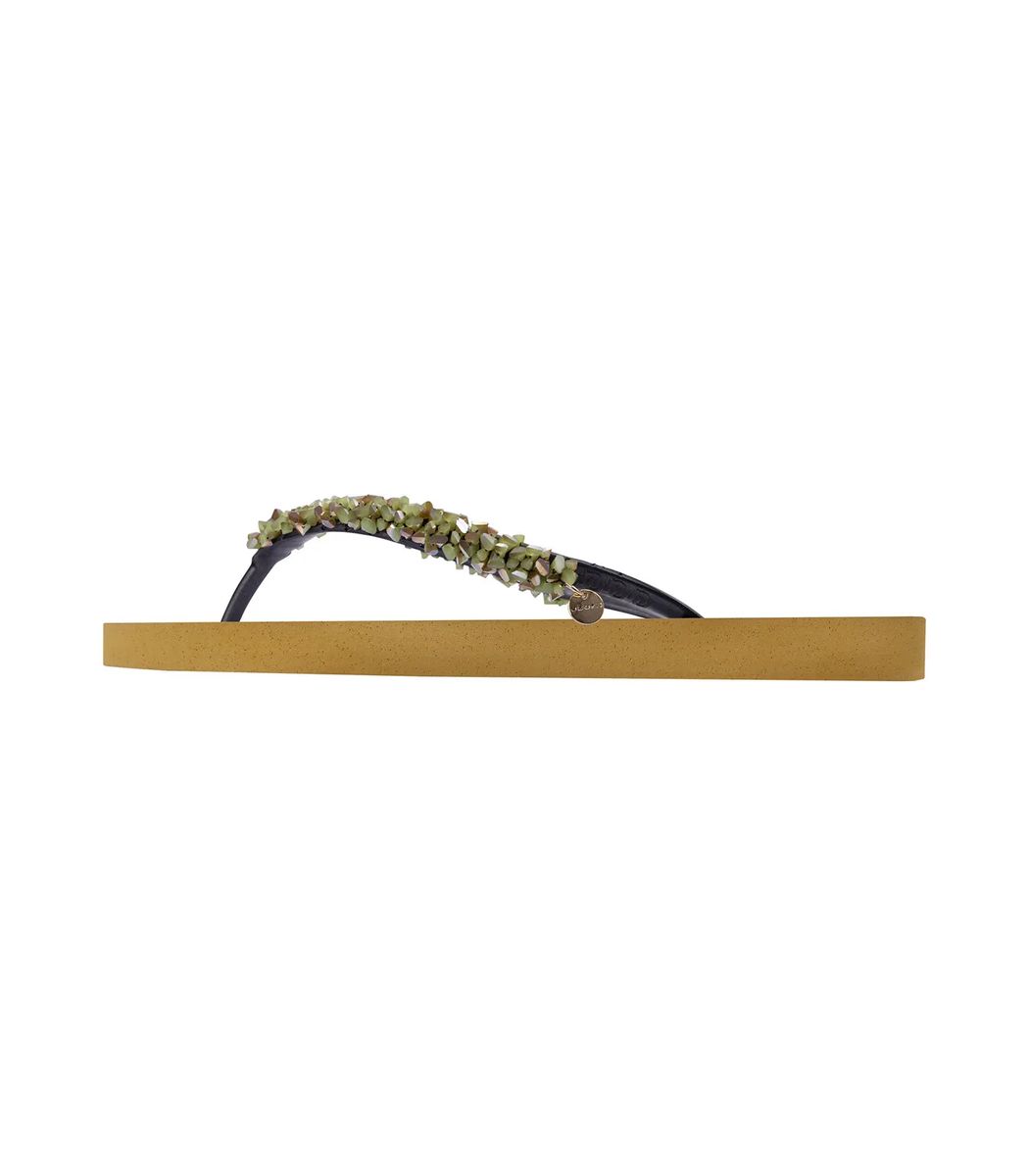 Klassische Flip-Flops mit Perlen