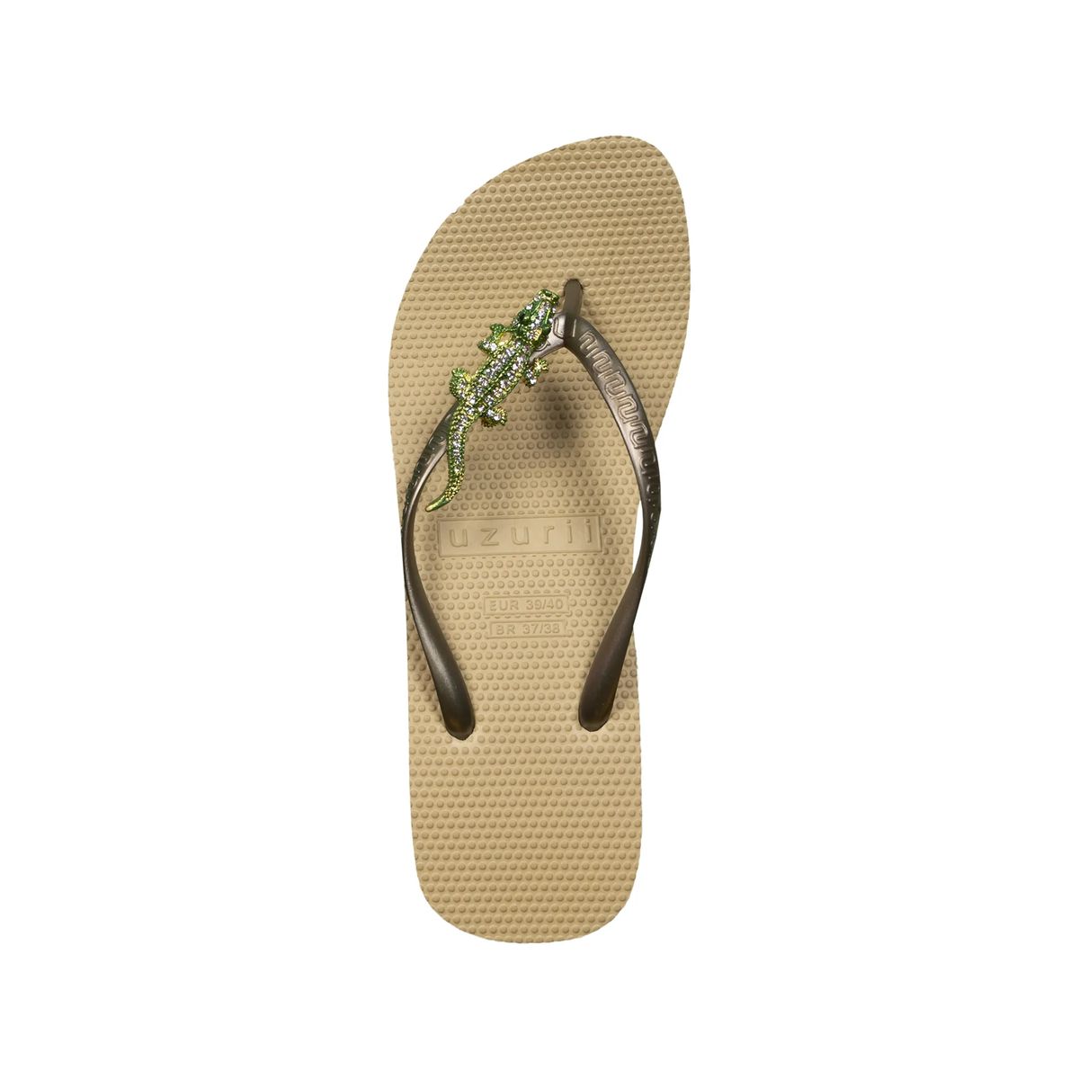 Zehentrenner mit Lizard High Heel