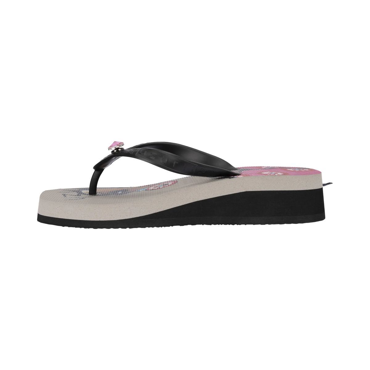Verspielte Damen-Zehentrenner mit Blumenmuster