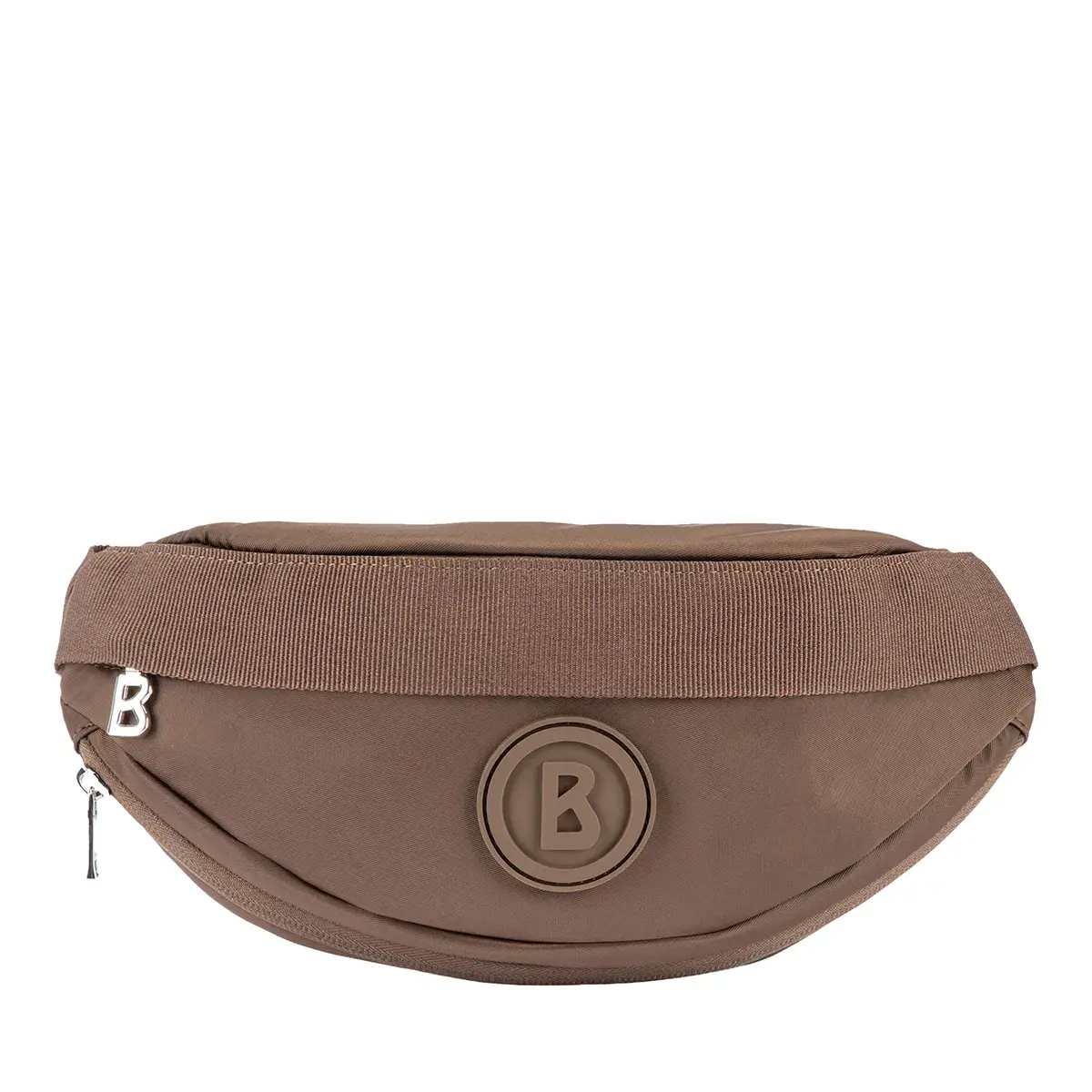 Braune Gürteltasche mit Logo für Damen