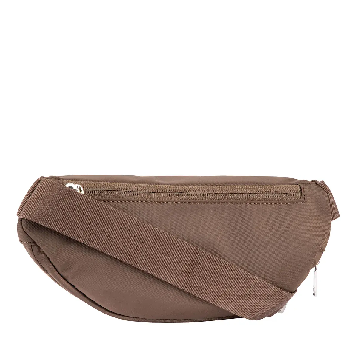Braune Gürteltasche mit Logo für Damen