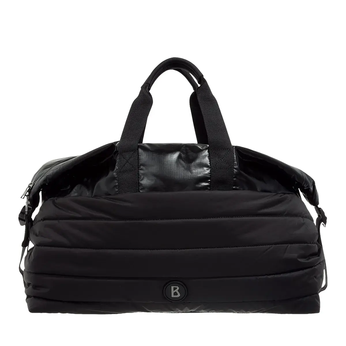 Gesteppte Nylon Weekender Reisetasche