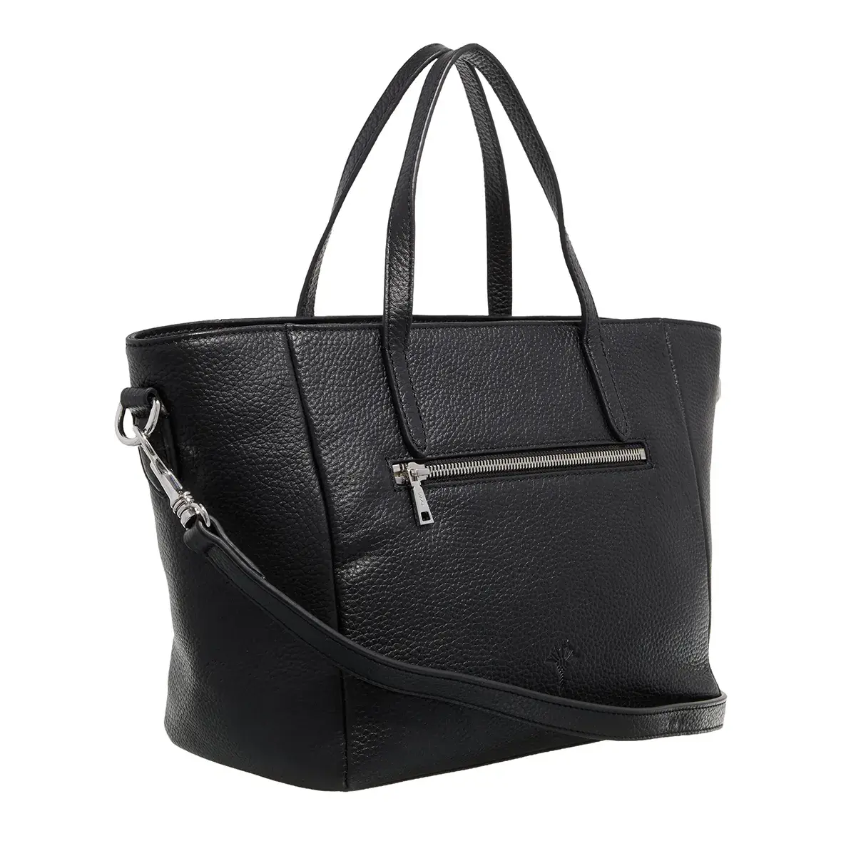 Klassische Leder Shopper Tote Bag