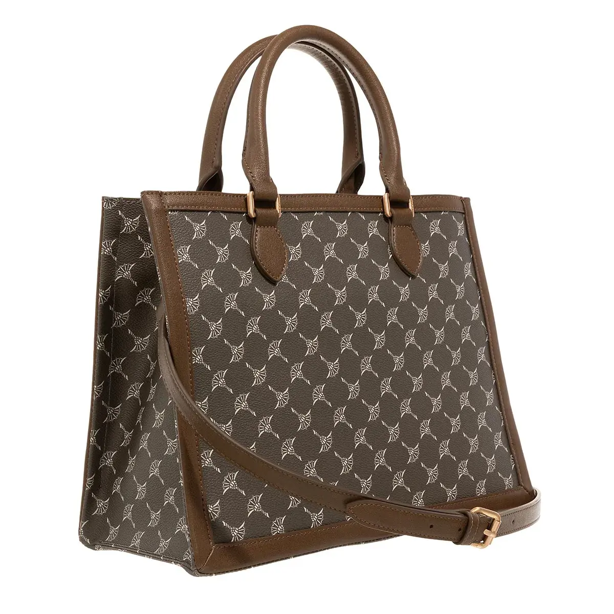 Strukturierte Tote Bag mit Muster und Quasten