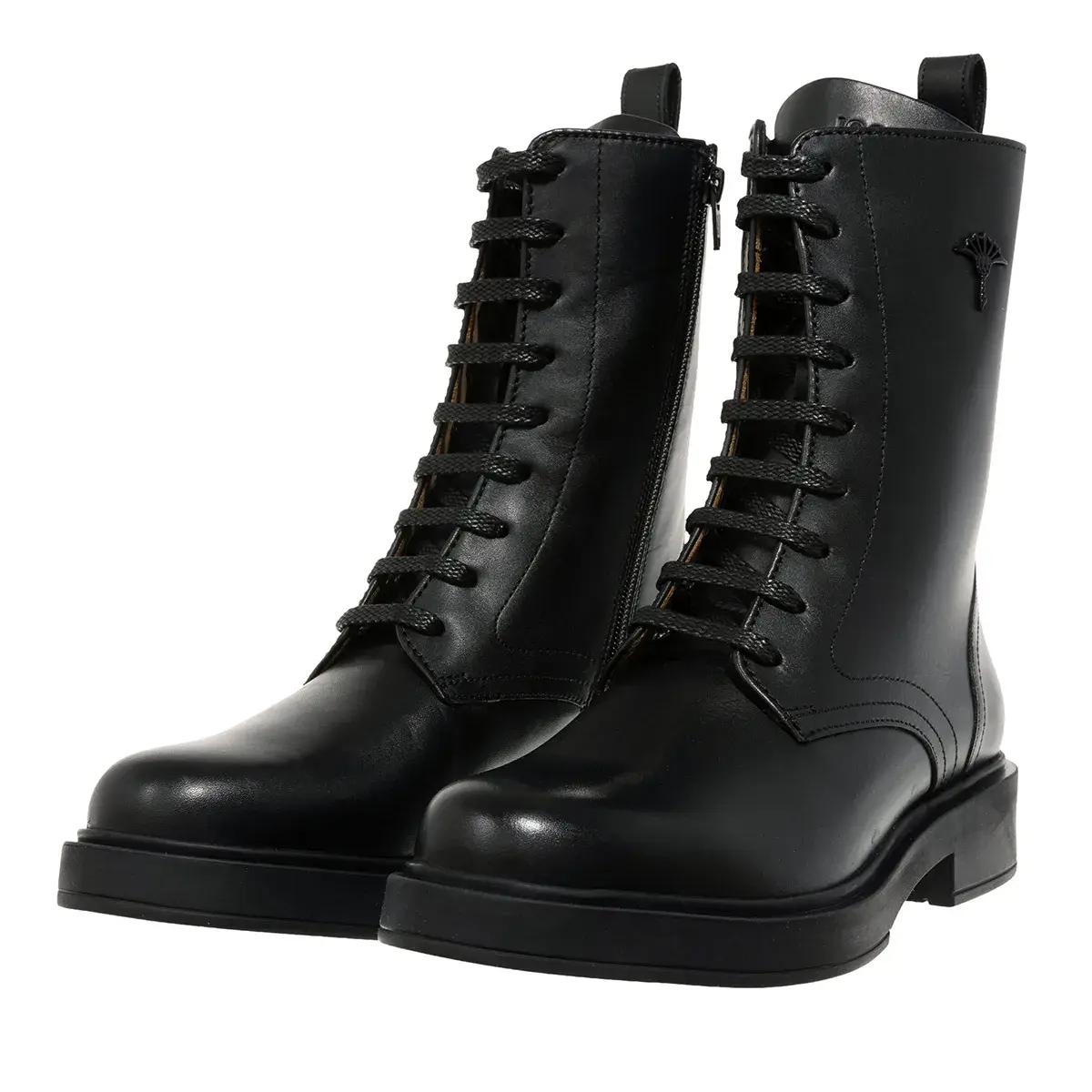 Klassische Leder Schnürstiefel