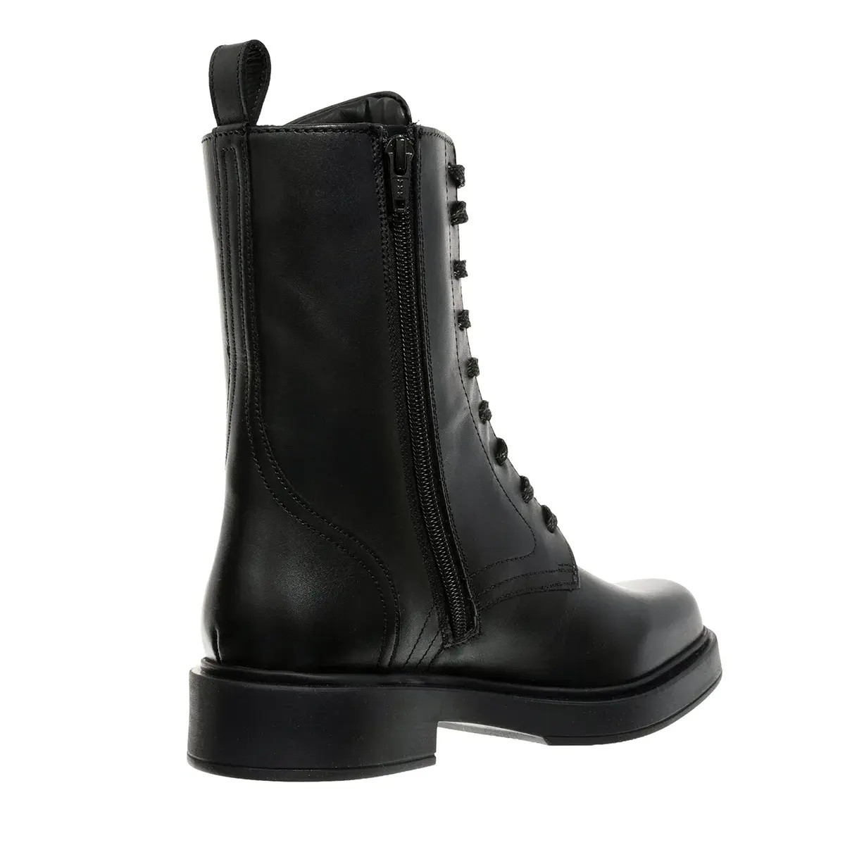 Klassische Leder Schnürstiefel