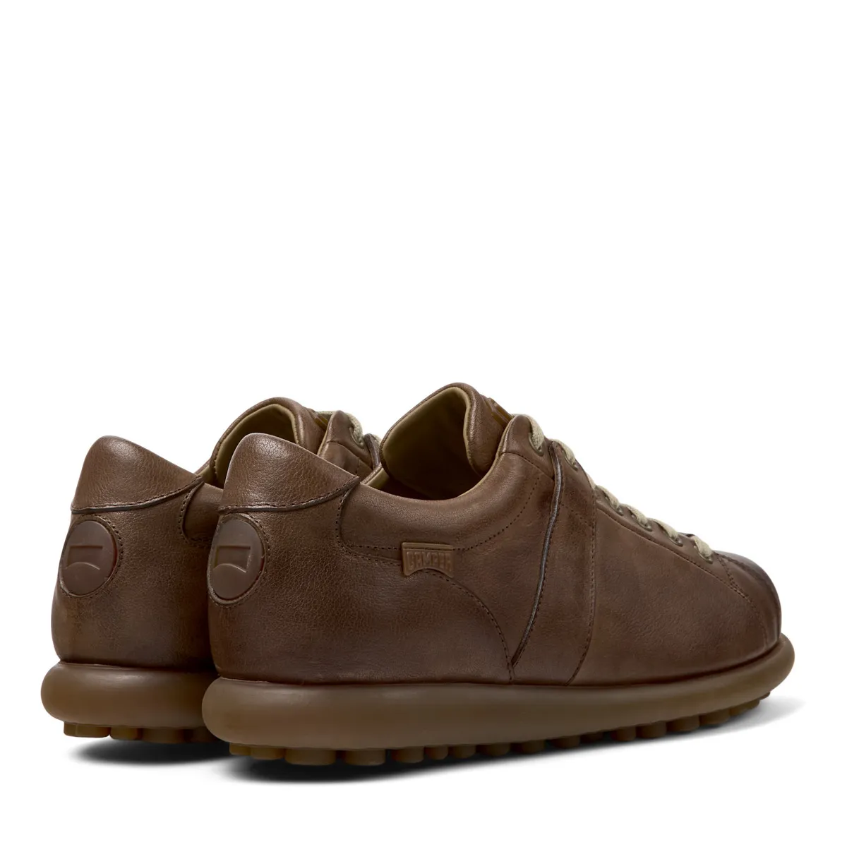Brauner Leder-Sneaker Pelotas Ariel
