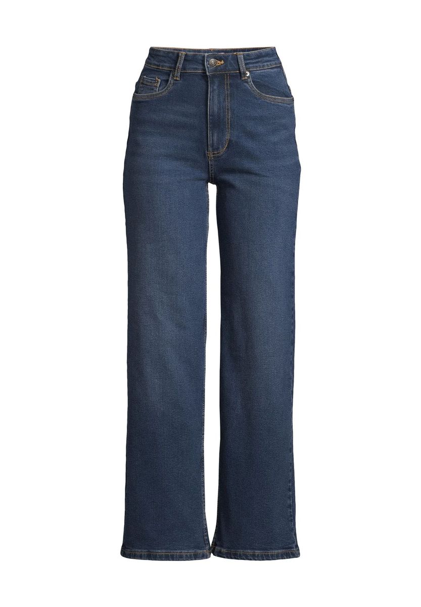 Damen Straight Leg Knöchellange Jeans