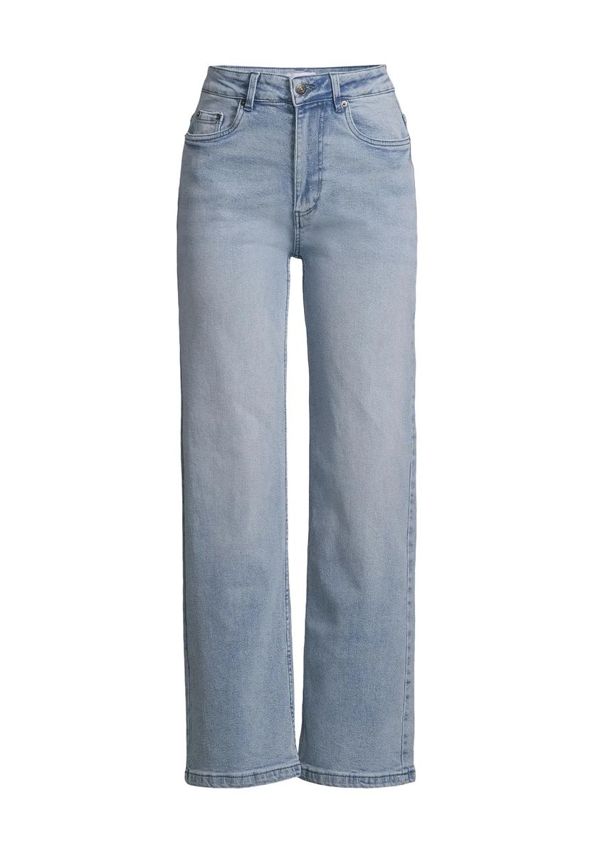 Damen Straight Leg Knöchellange Jeans
