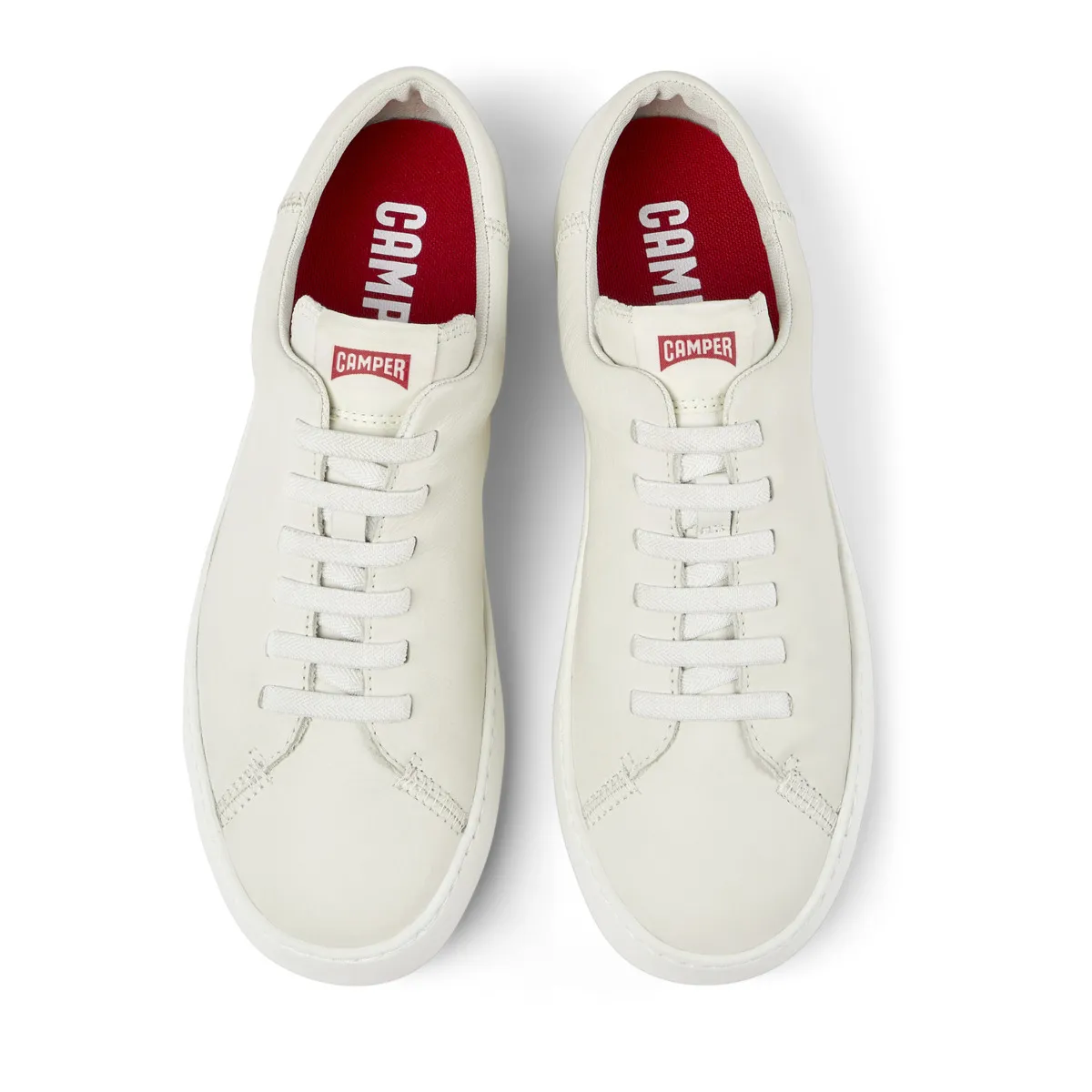 Minimalistische Leder Low-Top Sneaker
