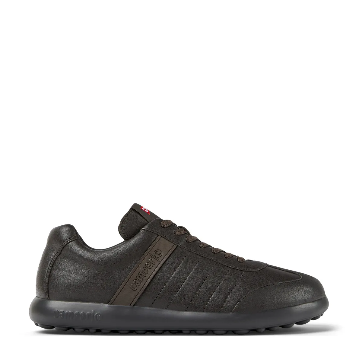 Leder-Sneaker mit niedrigem Schaft