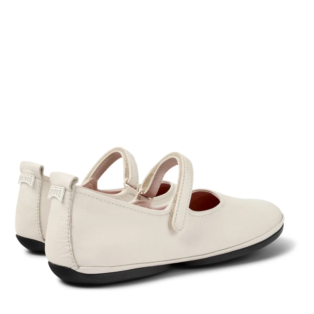 Minimalistische Mary Jane Ballerinas aus Leder