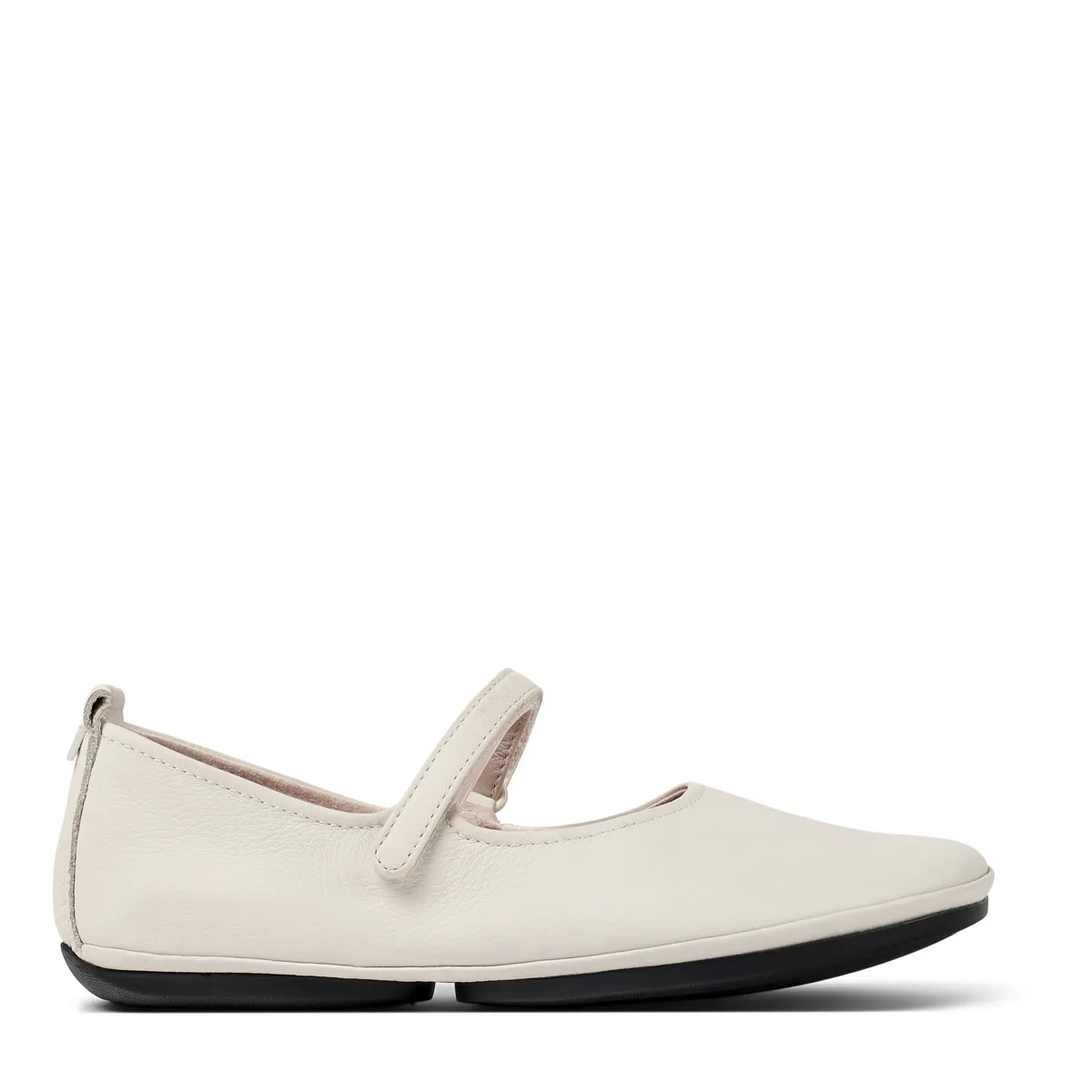Minimalistische Mary Jane Ballerinas aus Leder