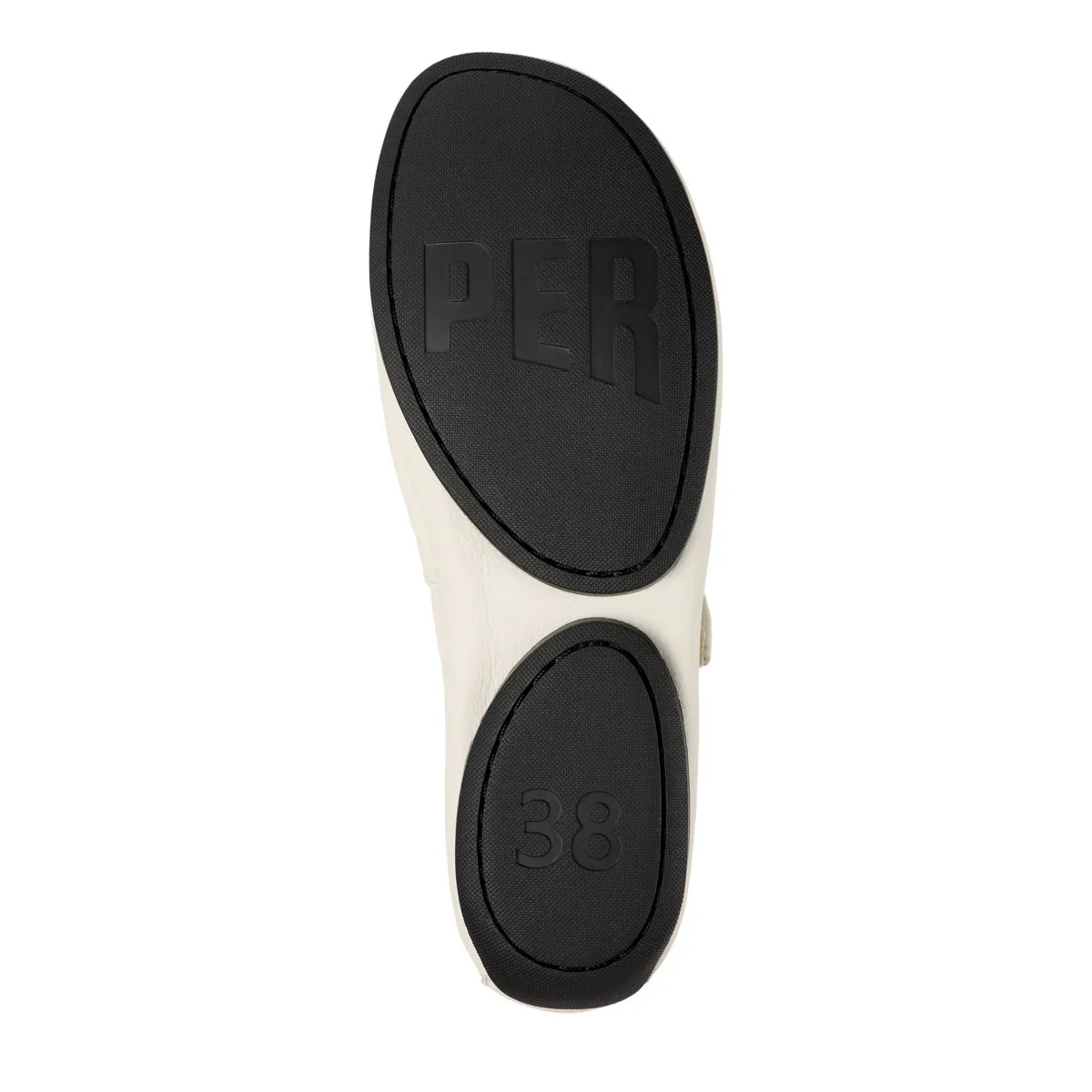 Minimalistische Mary Jane Ballerinas aus Leder