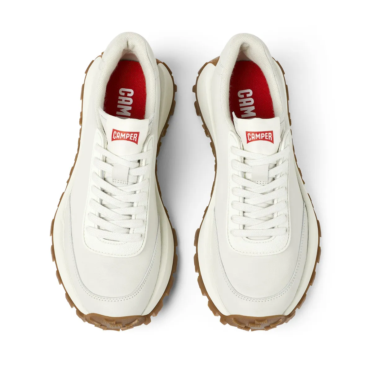Off-White Sneaker im Lederlook